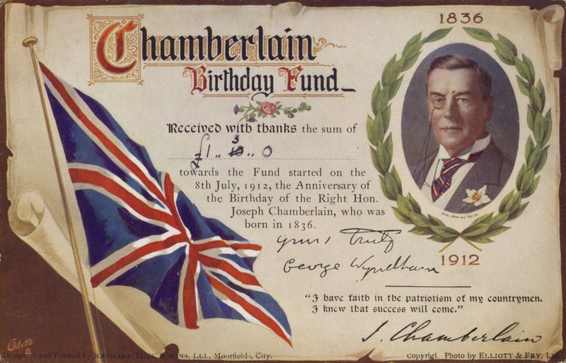 チェンバレン誕生日基金 作： 英語学校