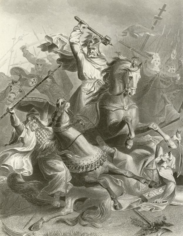 Charles Martel at Tours 作： 英語学校