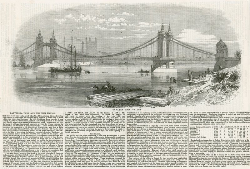 チェルシー吊り橋 作： 英語学校