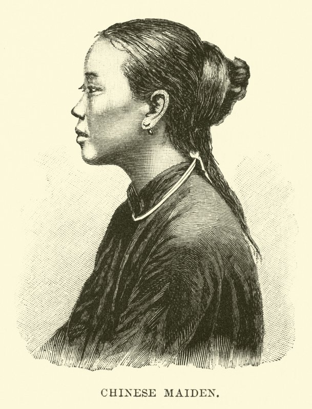 中国の乙女 作： 英語学校