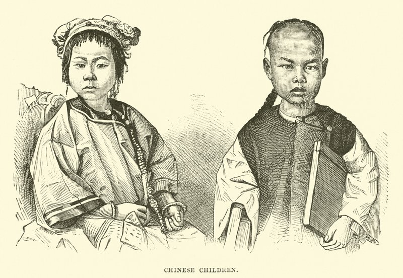 中国の子供たち 作： 英語学校
