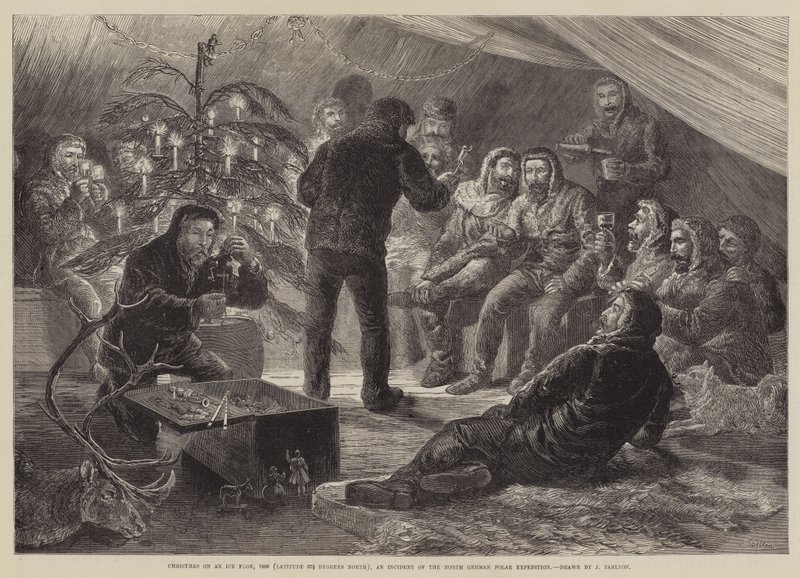 流氷の上のクリスマス 作： 英語学校