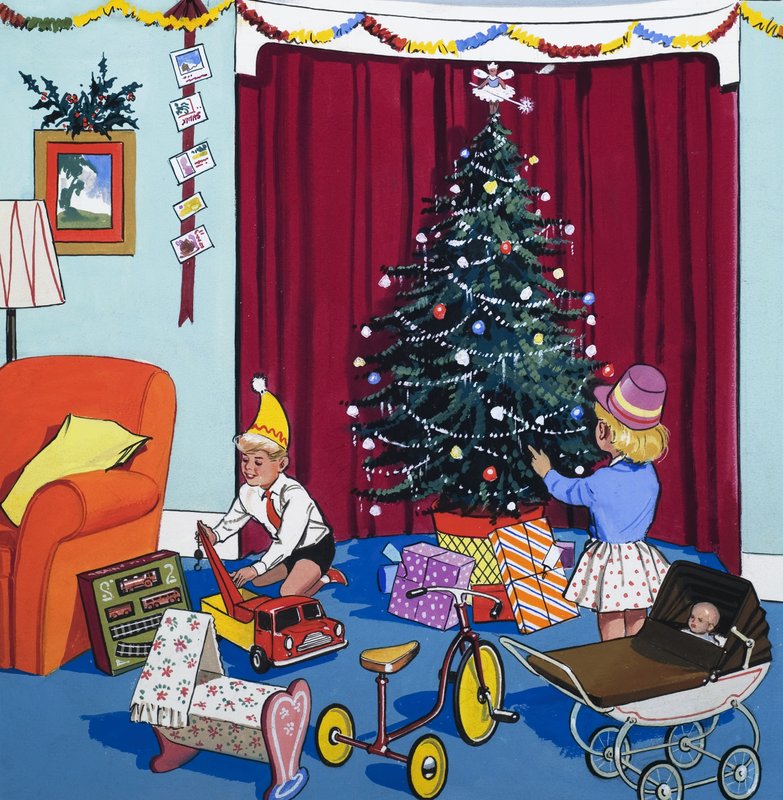 クリスマスのおもちゃ 作： 英語学校