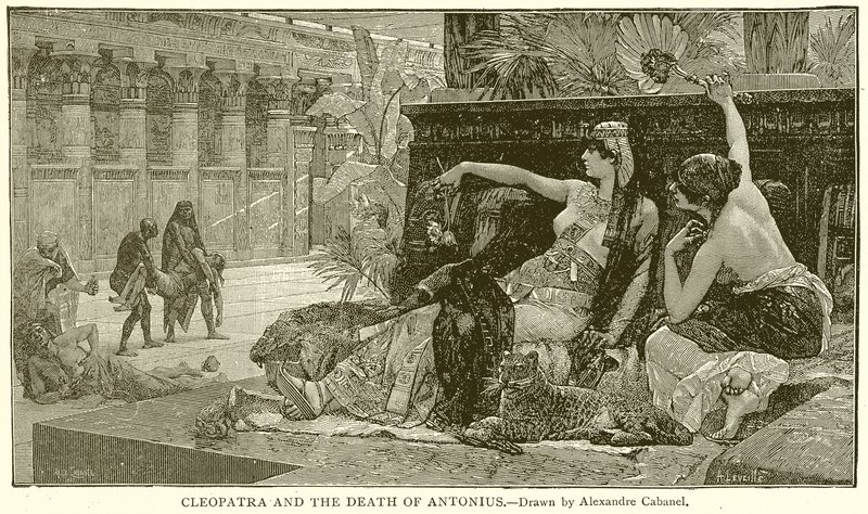クレオパトラとアントニウスの死