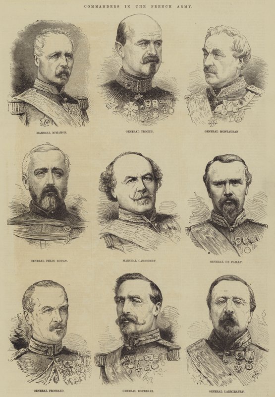 フランス陸軍の司令官たち（彫刻作品 作： 英語学校