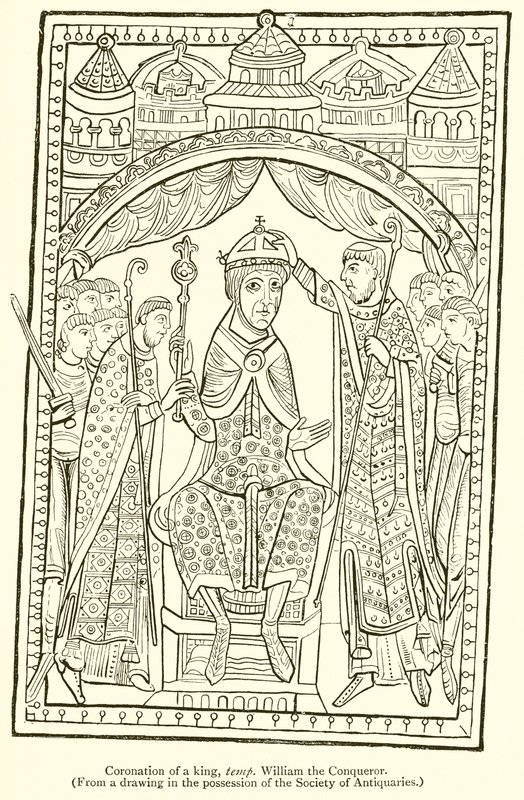 王の戴冠、Temp William the Conqueror 作： 英語学校