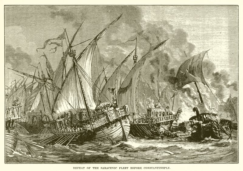 コンスタンティノープル前のサラセニア艦隊の敗北 作： 英語学校