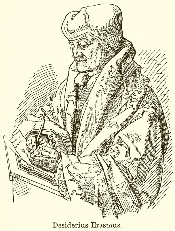エラスムス 作： 英語学校