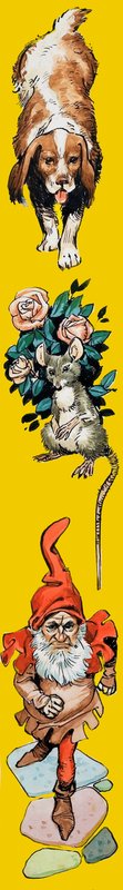 犬、マウス、エルフ 作： 英語学校