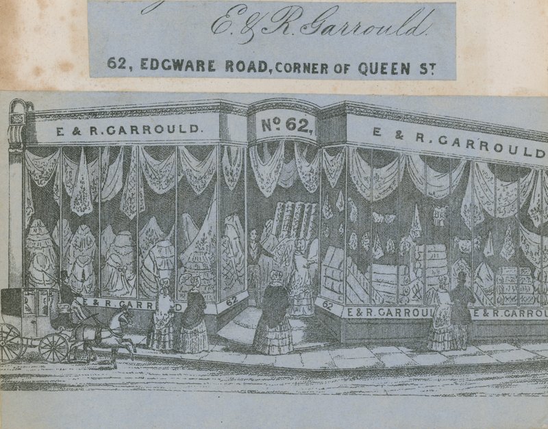 E＆R Garrould、62 Edgware Road、Corner of Queen Street、London 作： 英語学校