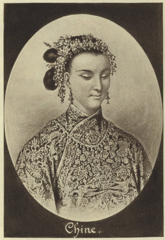 皇后Dowager Cixi（グラビア） 作： 英語学校