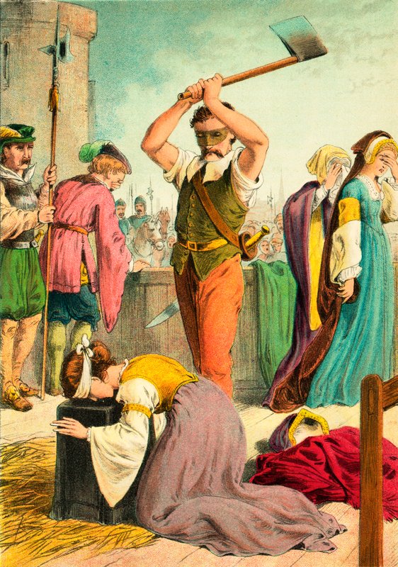 レディ・ジェーン・グレイの処刑 作： 英語学校