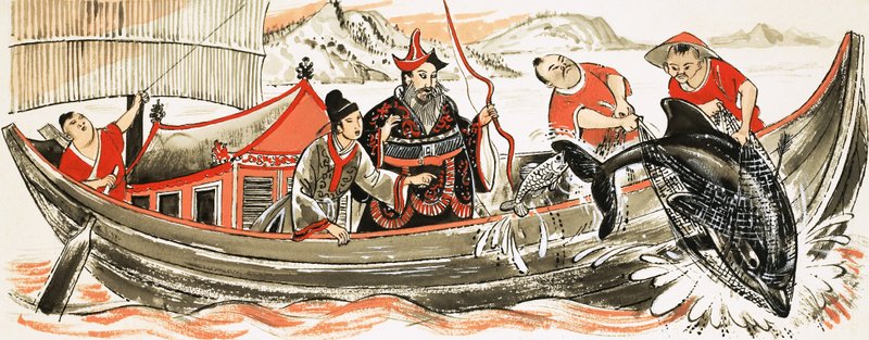 漁船 作： 英語学校