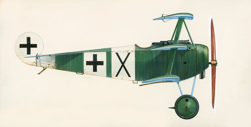 Fokker Dr 1トライプレーン 作： 英語学校