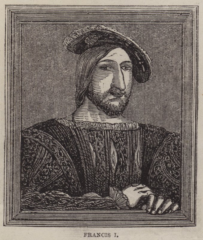 フランシス1世（彫刻 作： 英語学校