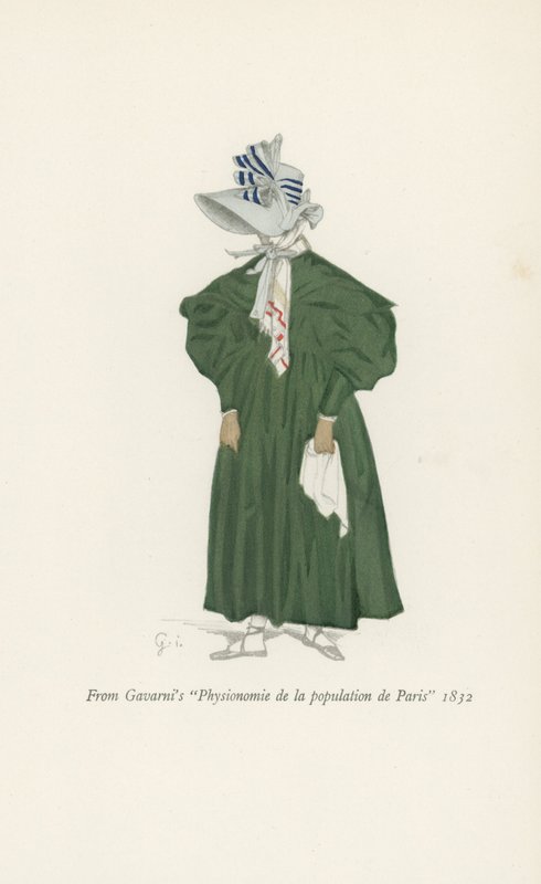 Gavarnis Psysionomie de la Population de Paris 1832から 作： 英語学校