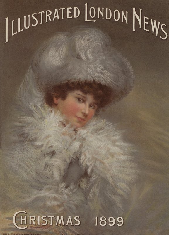 1899年のクリスマスの表紙 作： 英語学校