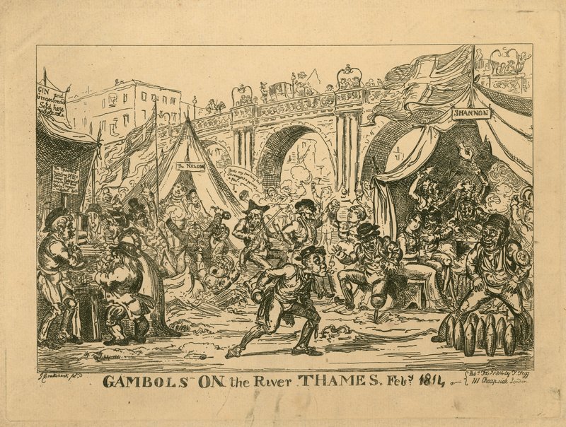 1814年のフロストフェア 作： 英語学校