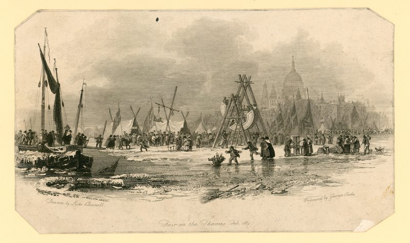 1814年のフロストフェア 作： 英語学校