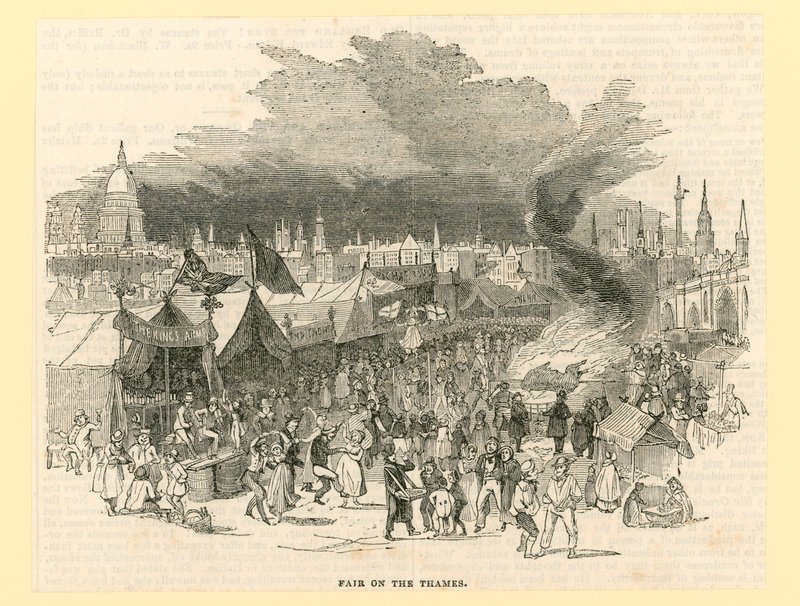 1814年のフロストフェア 作： 英語学校