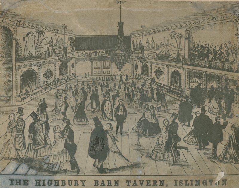 Highbury Barn Tavernの人々の概観 作： 英語学校