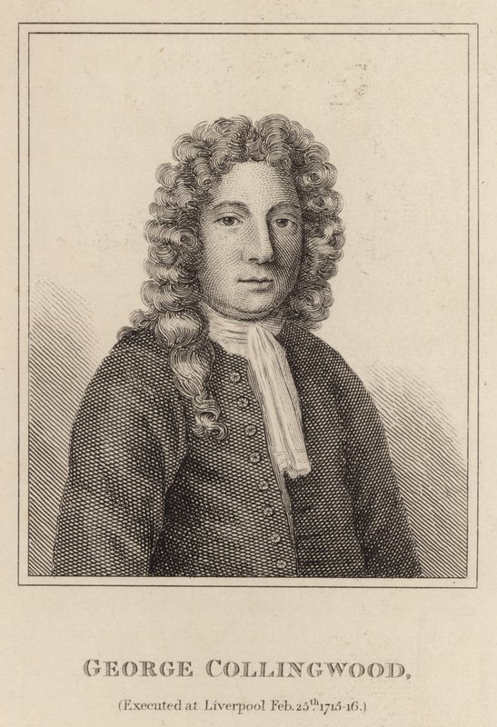 ジョージ・コリングウッド、1715年2月25日リバプールで処刑された 作： 英語学校