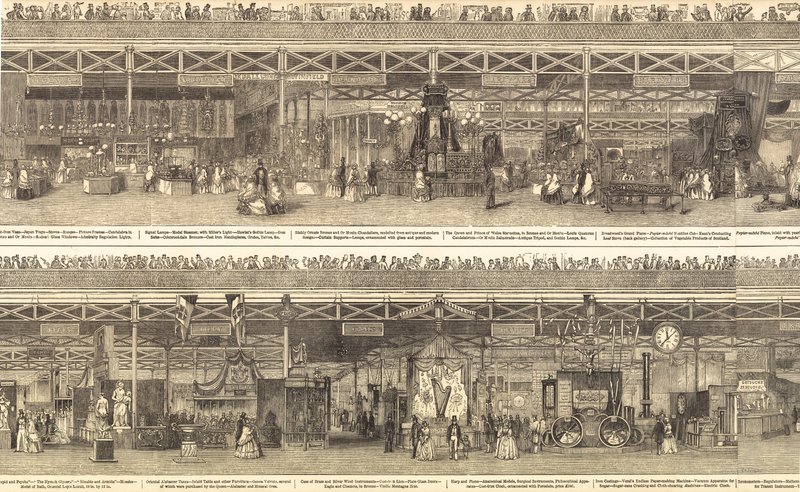素晴らしい展覧会1851 作： 英語学校