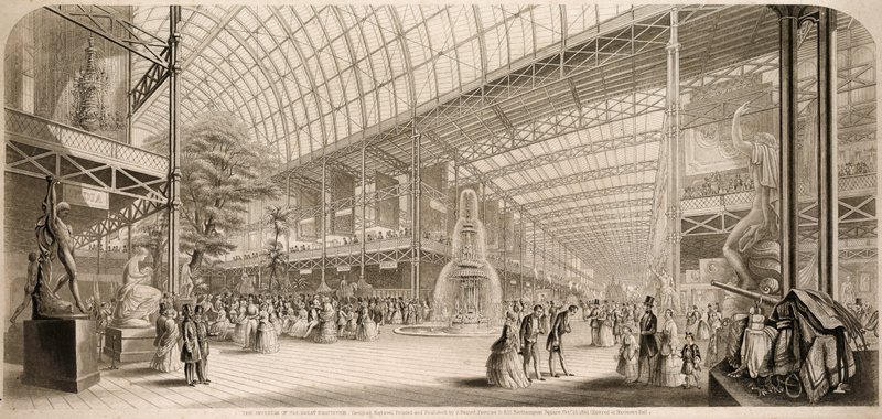 素晴らしい展覧会、1851 作： 英語学校