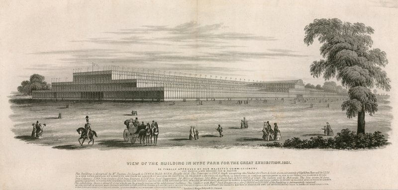 素晴らしい展覧会、1851 作： 英語学校