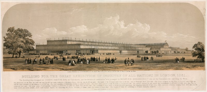 素晴らしい展覧会、1851 作： 英語学校