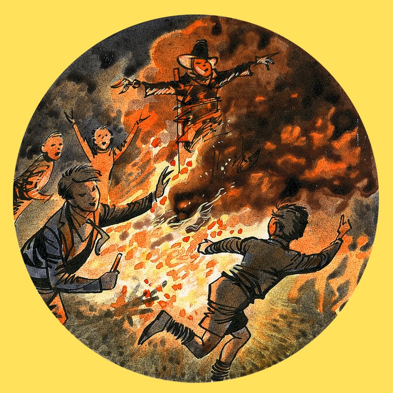 ガイ・フォークス・ナイト 作： 英語学校