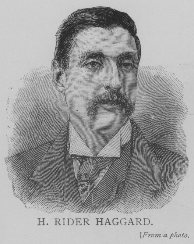 H Rider Haggard (彫刻) 作： 英語学校