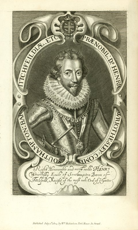 Henry Wriothsley、サウサンプトン伯爵 作： 英語学校