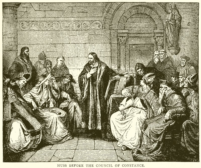コンスタンツ評議会の前のハス 作： 英語学校