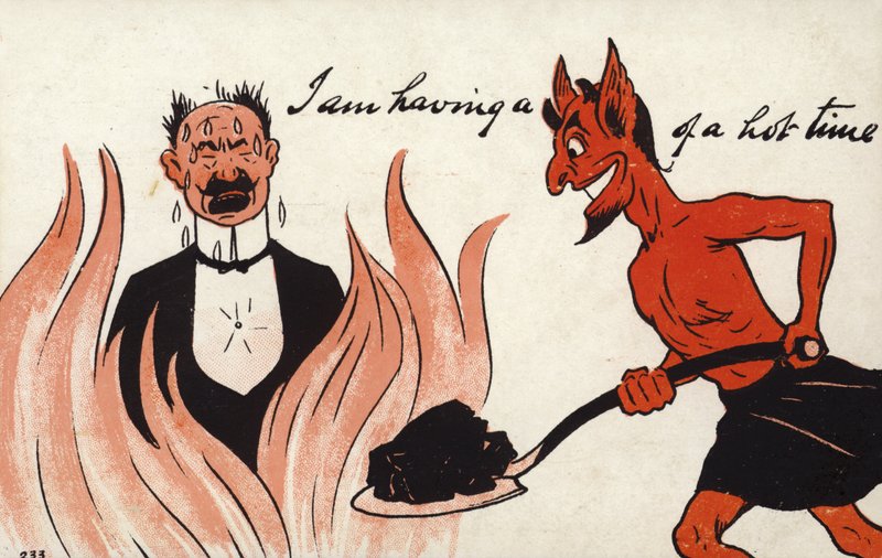暑い時期の悪魔がいます 作： 英語学校