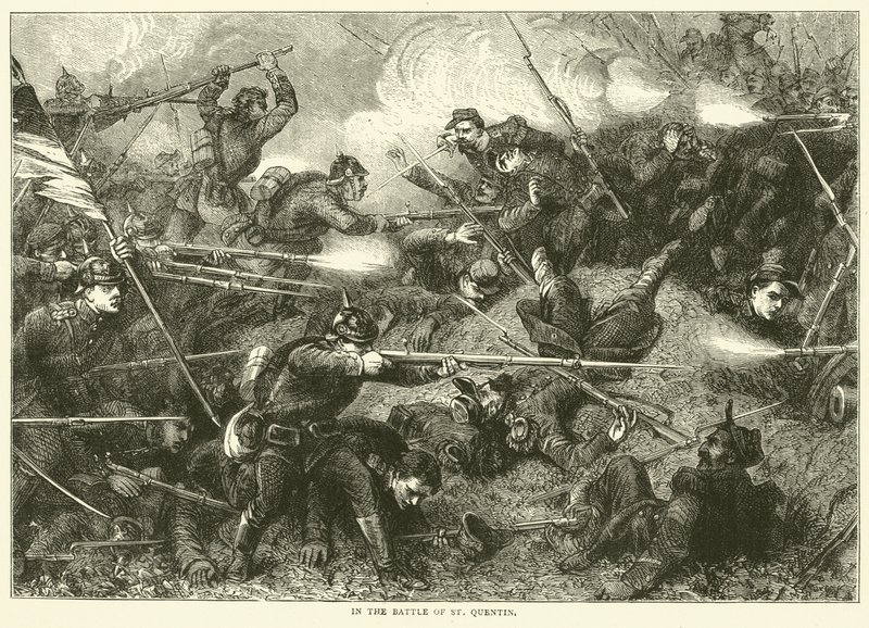 1871年1月の聖クエンティンの戦い 作： 英語学校
