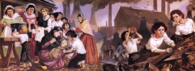 私たちの先祖の時代：金持ちと貧乏人 作： 英語学校