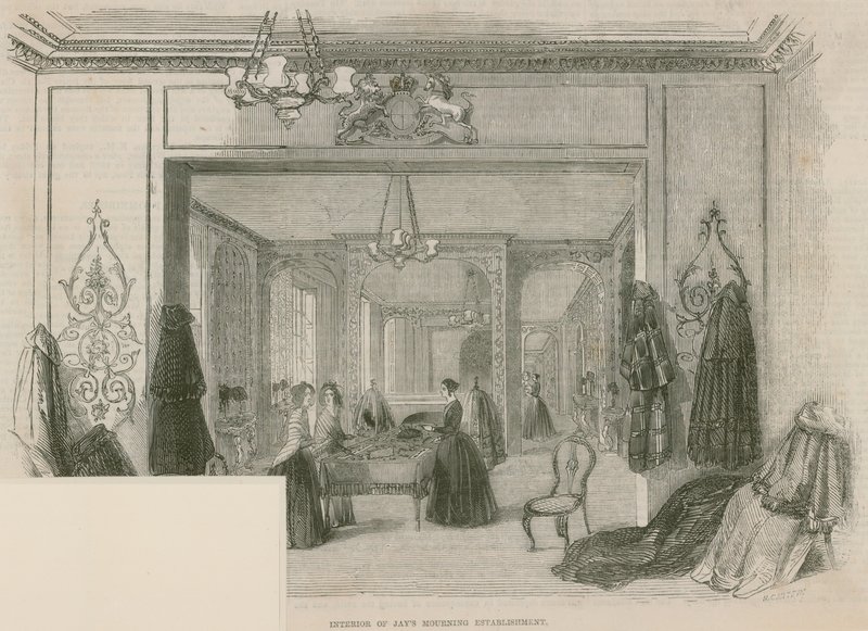 Jays Mourning Establishment、Regent Street、Londonのインテリア 作： 英語学校