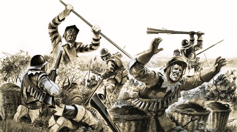 Into Battle：Oliver Cromwellの最後の勝利 作： 英語学校
