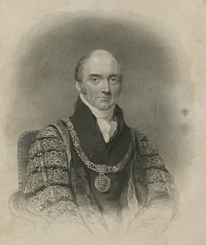 ジョントーマスソープ、1815年のロンドン市長 作： 英語学校
