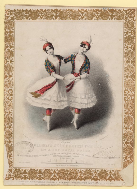 Julliens Celebrated Polkas、No 2、ロイヤルポルカ 作： 英語学校