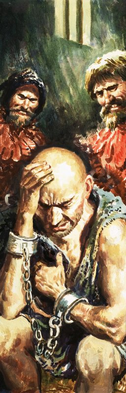エドワード王は刑務所での過酷な扱いのために衰弱している 作： 英語学校