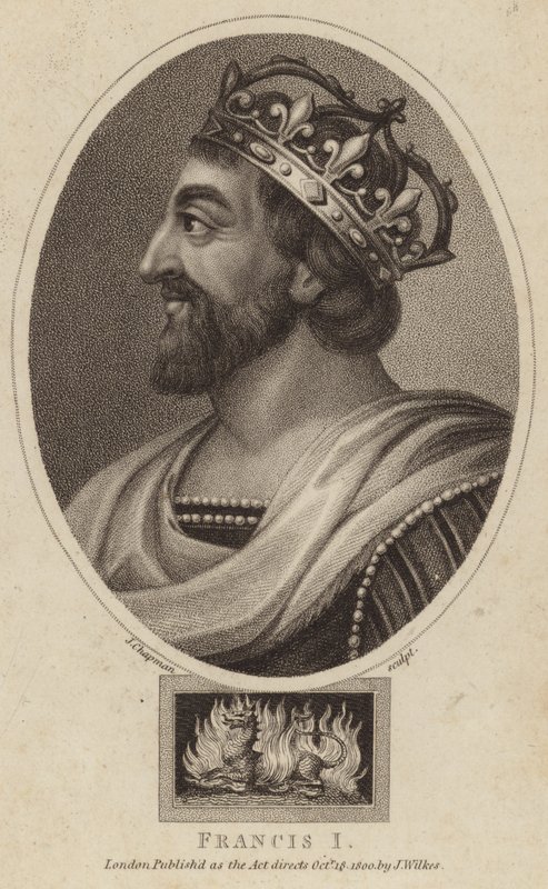 フランスのフランシス1世 作： 英語学校