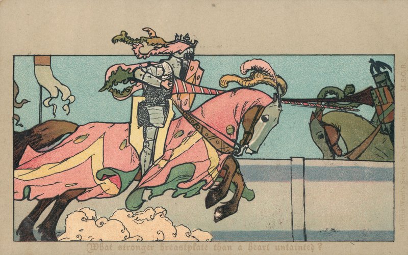 馬に乗った騎士 作： 英語学校