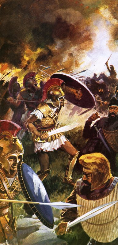 レオニダスと最後まで戦う部隊 作： 英語学校
