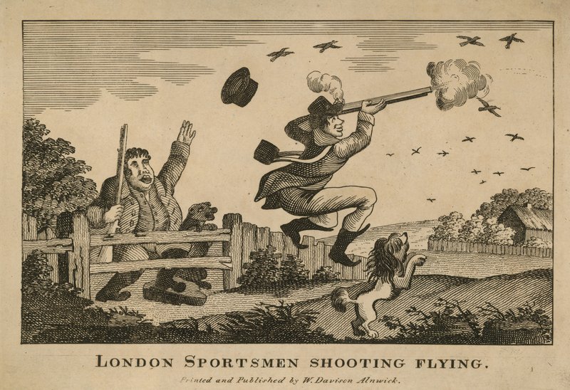 ハトを撃つロンドンのスポーツマン 作： 英語学校