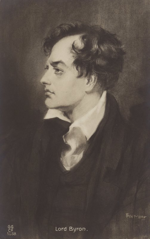 バイロン卿（1788-1824）、イギリスの詩人 作： 英語学校