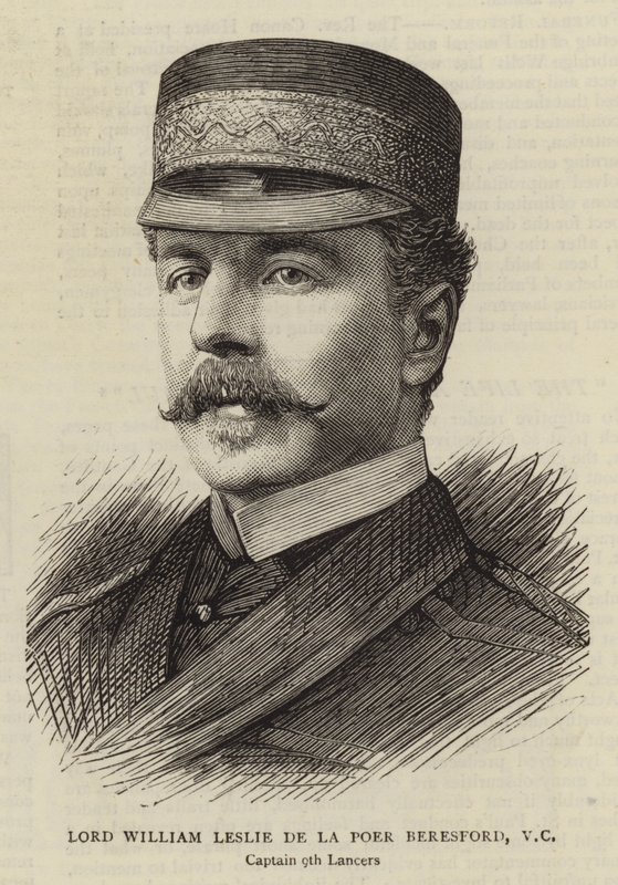 Lord William Leslie de la Poer Beresford, BC (エングレーヴィング) 作： 英語学校
