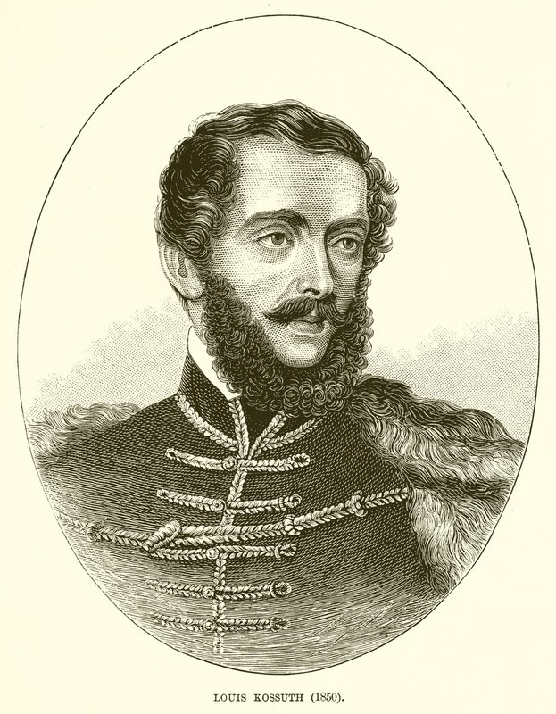 ルイス・コシュート（1850） 作： 英語学校