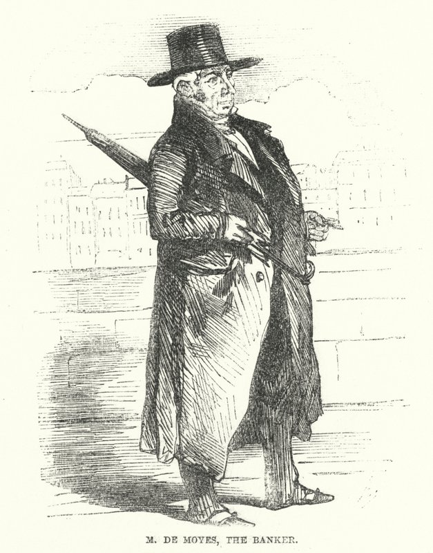 銀行家のM・デ・モイス（彫刻作品 作： 英語学校
